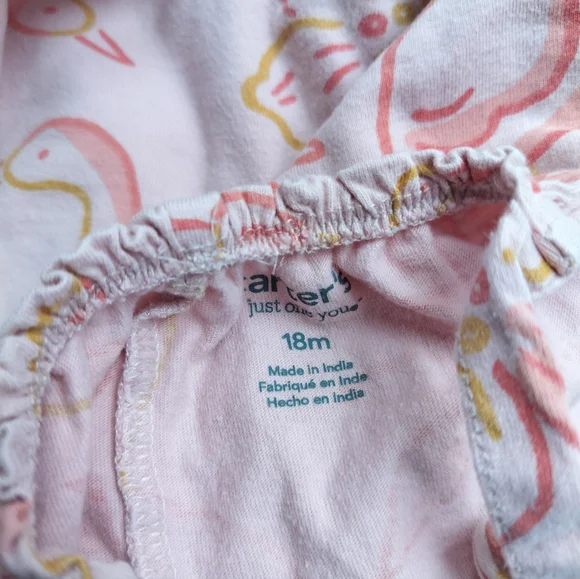 Baby Girl Clothes Rompers short in Pastel Colors 18 And 3 Year